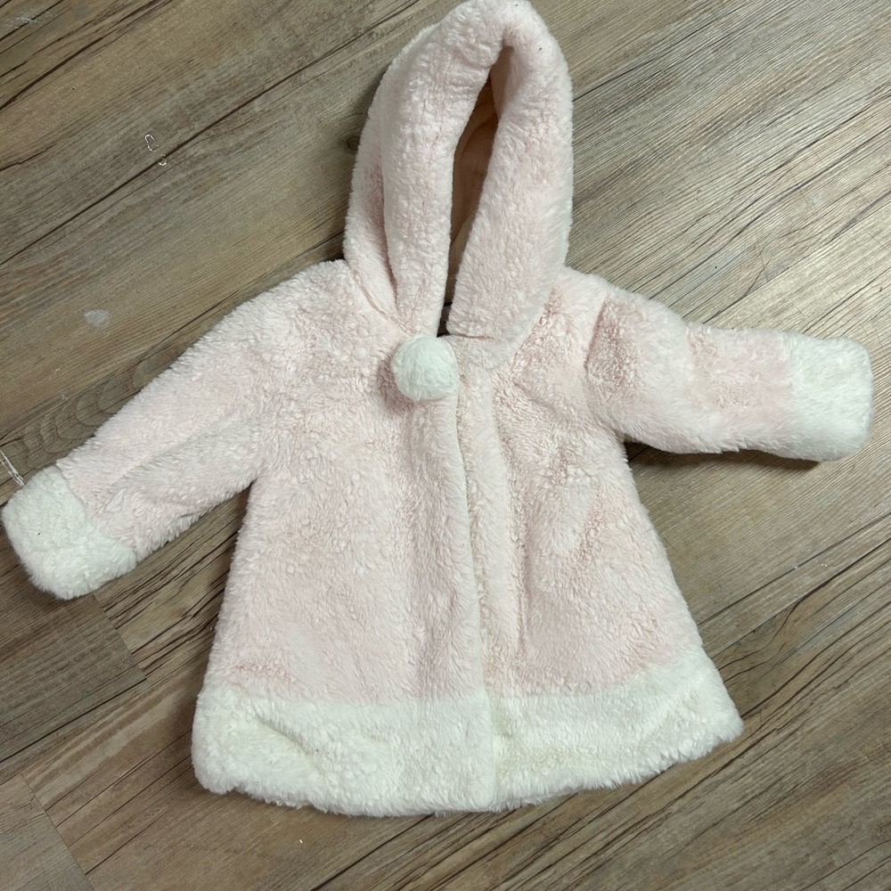 Toddler fuzzy jacket